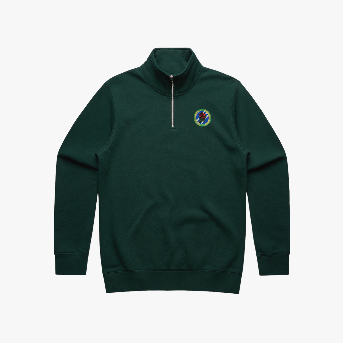Rosehill Hunter Green half-zip