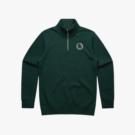Rosehill Hunter Green half-zip