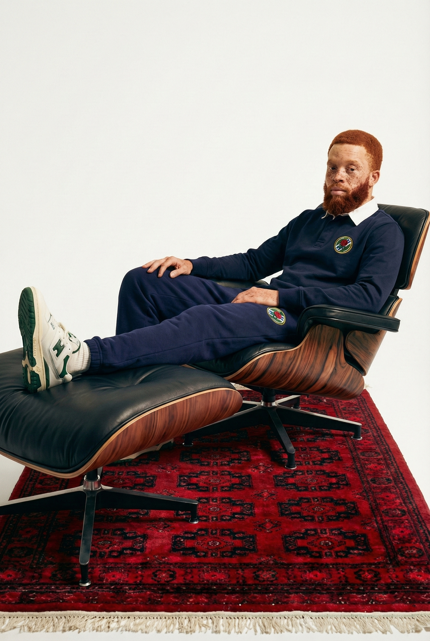 Rosehill Navy Sweatpants